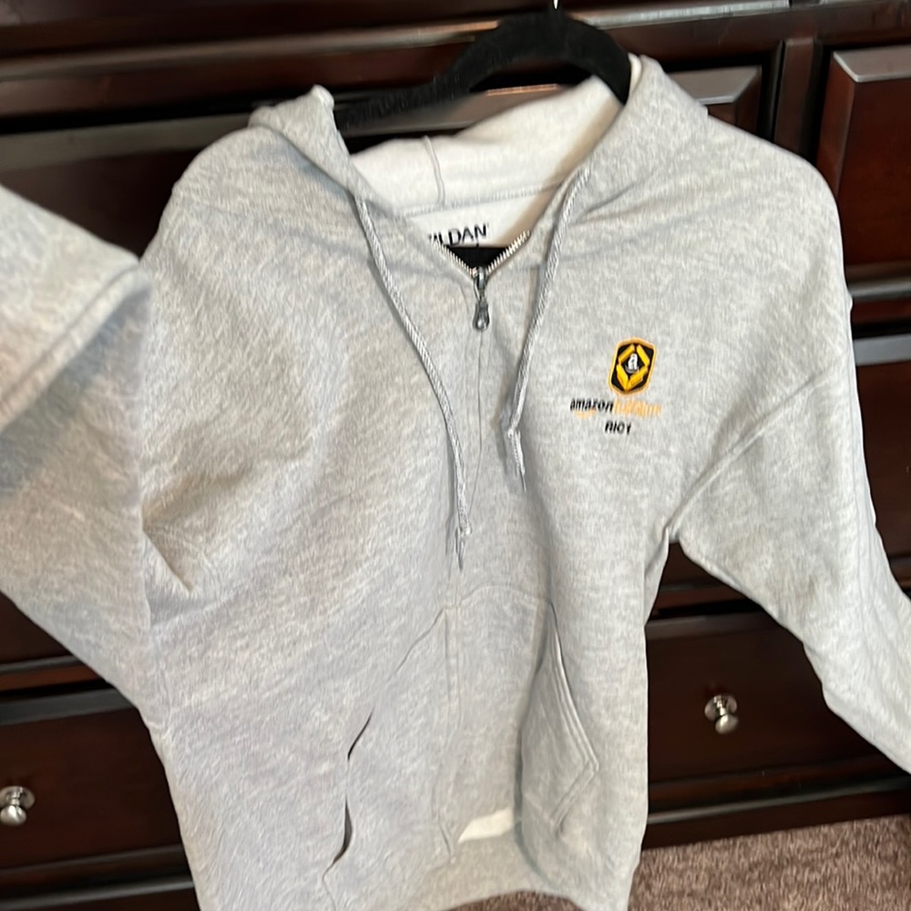 Authentic Amazon internal Employee Fulfillment Hoodie.  Never worn. Men’s Large.